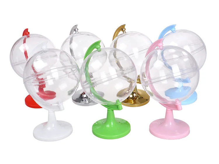 Пластиковая коробка для конфет в европейском стиле с шариками подарочные