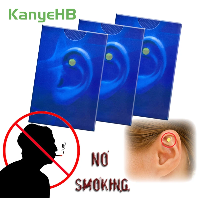 

6pcs Magnet Auricular Quit Smoking Anti-Smoking Acupressure Patch Smoker Health Therapy Not Cigarettes Health Care Magnet A380