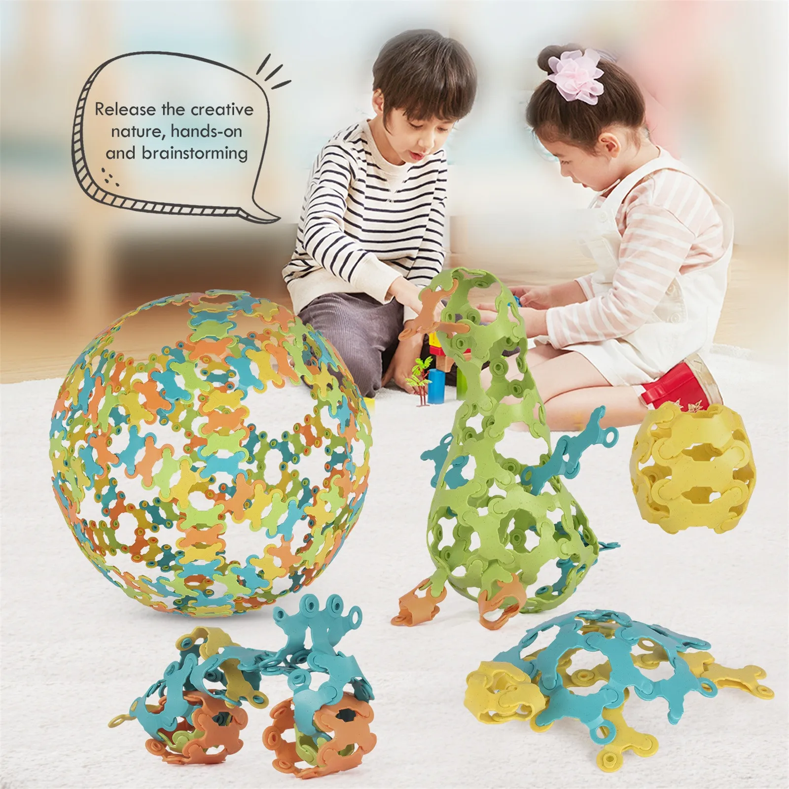 

Kids Jigsaw Toys Variety Of Soft Building Blocks Puzzle Creative Fight Plug Decompression Puzzle Baby Toys zabawki dla dzieci
