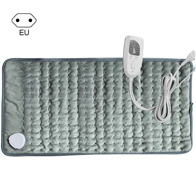 

E65F Electric Heating Pad Back Muscle Body Pain Relieve Hot Heated Warming Pad Therapy Mat Blanket