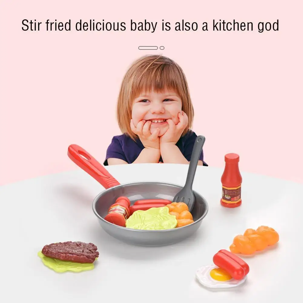 Миниатюрный кухонный набор маленькая кастрюля кухонная игрушка детская сделай