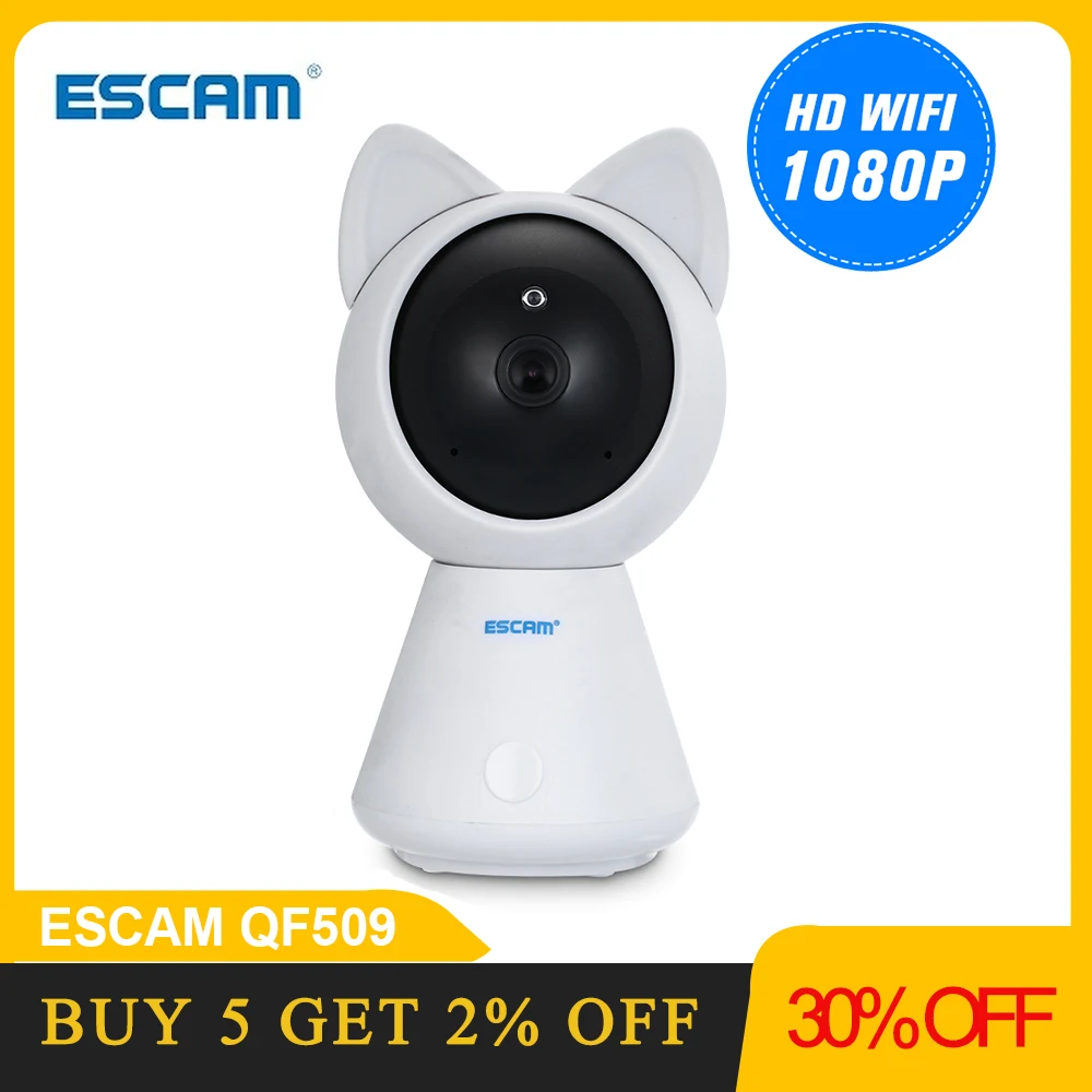 ESCAM 1080P IP облачная камера ИК лампы CCTV охранная сеть PTZ P2P ночное видение