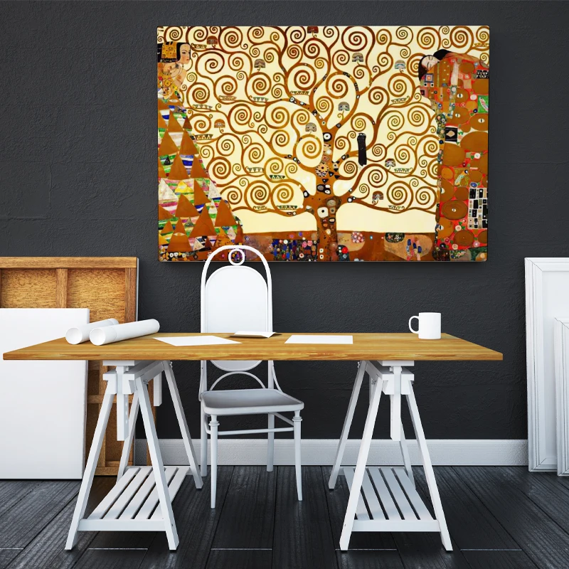 Настенная картина Дерево жизни Густава Климта декоративная для гостиной