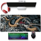 Коврик для мыши с рисунком дракона, Аниме Коврик для мыши, игровой пк, полные дешевые офисные аксессуары, Настольная защита, коврик сделай сам с китайскими элементами