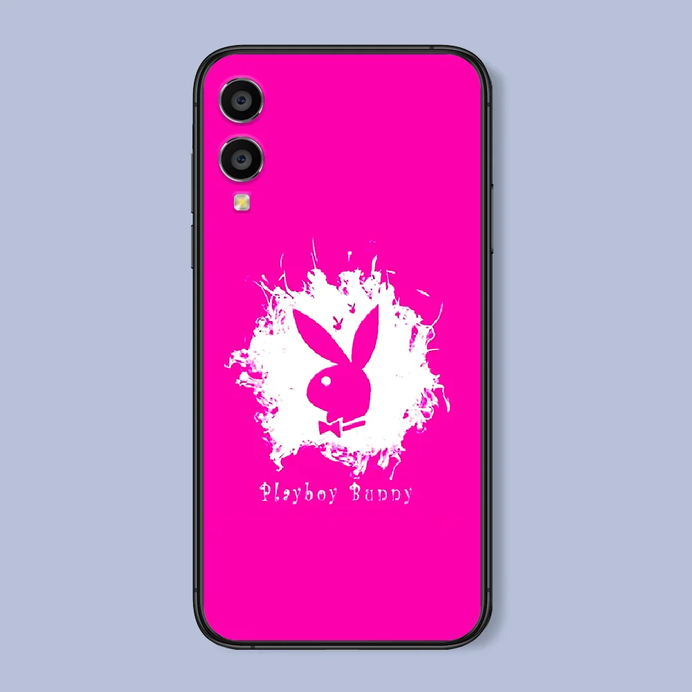 

Luxury fashion Playboy brand Phone Case For Huawei Honor 6A 7A 7C 8 8A 8X 9 9X 10 10i 20 Lite Pro Play black Hoesjes Pretty