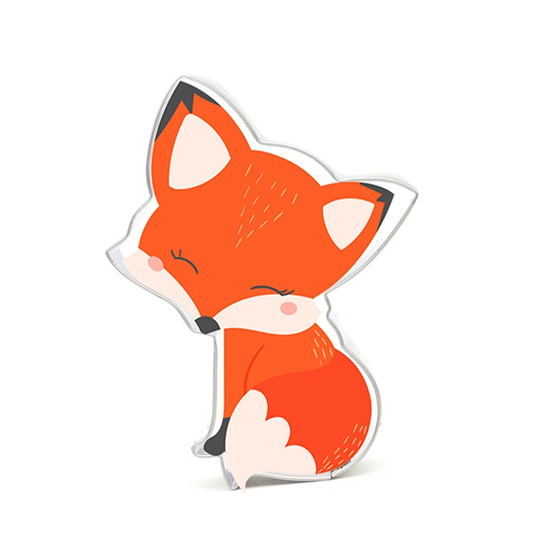 Unibird 1 шт. милый мультфильм лиса Форма формочка для печенья нержавеющая сталь