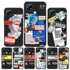 Чехол с этикеткой штрих-кода чехол для телефона Realme 8 Pro, чехол для OPPO Realme8 7 6 5 Pro 9i 8i 3 C21 C3 GT Neo 2 C12 C15 C11 C25, силиконовый чехол