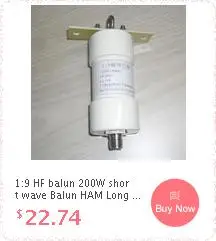 1:1 HF Balun водонепроницаемый для 160 m-6 m диапазона(1,8-50 MHz) 500W для Коротковолновая антенна balun короткой волны