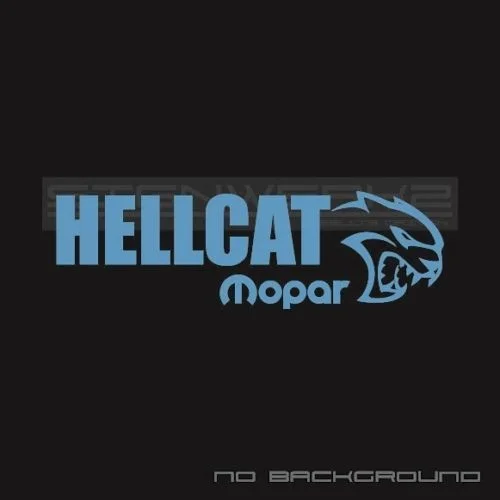 2 шт./пара наклейки на автомобиль Dodge Hellcat Mopar |