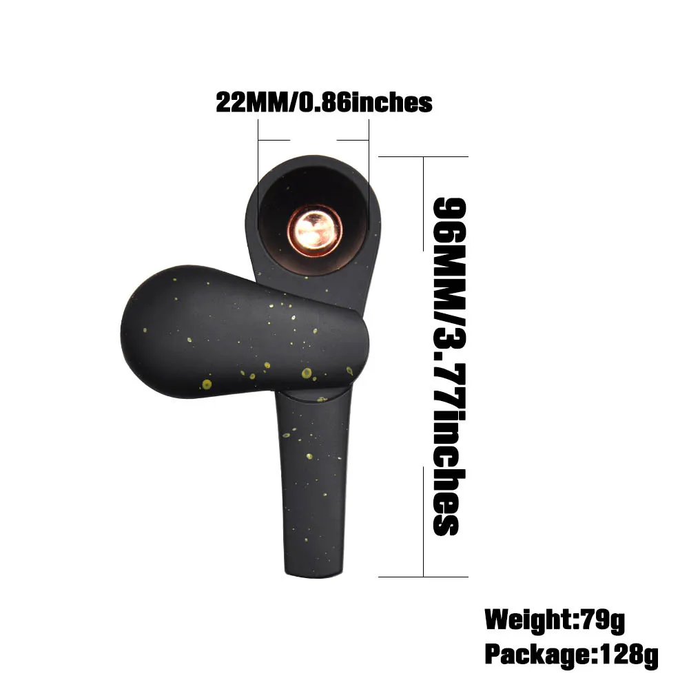 Металлическая ложка курительная трубка портативная креативная травяная