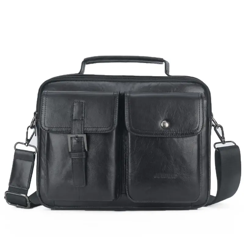 

Мужской винтажный кожаный портфель, деловые Чехлы, сумка-мессенджер через плечо, сумочка