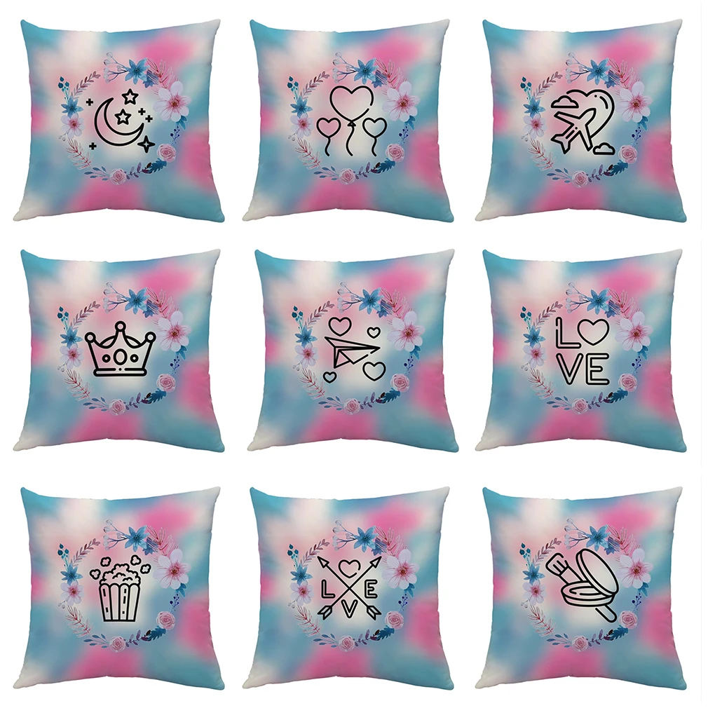 Форта Хоуп хлопок любовь креативный узор наволочка для подушки домашнее