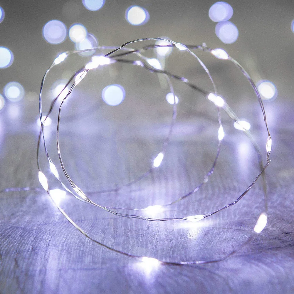 

10m Copper Wire String Light 8 Modes USB Powered Fairy Light Garland Waterproof Remote Control Decorative Fairy Lamp Tape