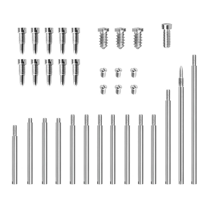 

New 34Pcs/Set Clarinet Repair Parts Screws + Clarinet Shaft Rod Kit DIY Tool Woodwind Instrument Accessories