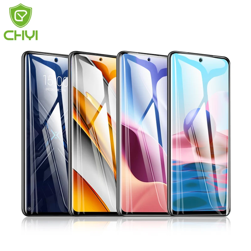 Дуговое стекло для Xiaomi POCO X3 NFC F3 M2 M3 C3 защита экрана Супер олеофобное покрытие