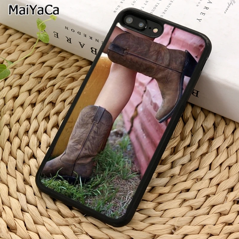 MaiYaCa страна девочка в ботинках чехол для телефона iPhone X XR XS 11 12 13 Pro MAX 5 6 7 8 Plus Samsung