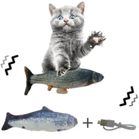cat toy fish usb electric charging simulation dancing jumping moving floppy fish cat toy electronic fish for cats toys