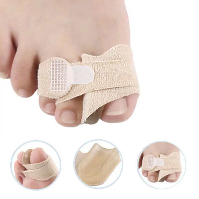 

Professional Foot Silicone Separator Splint Breathable Elastic Hallux Valgus Corrector Bandage