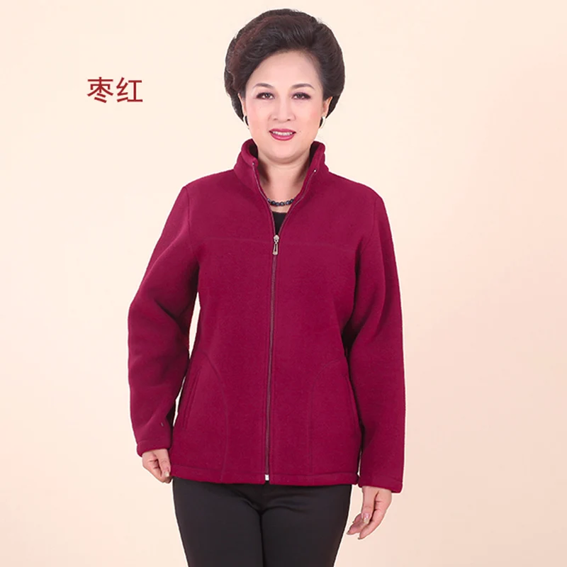 2021 Весенняя женская куртка размера плюс флисовое хлопковое пальто на молнии с
