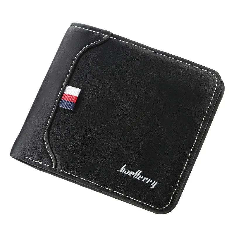 Baellerry 2019 новый деловой кошелек мужские кошельки 3 складки короткая сумка для