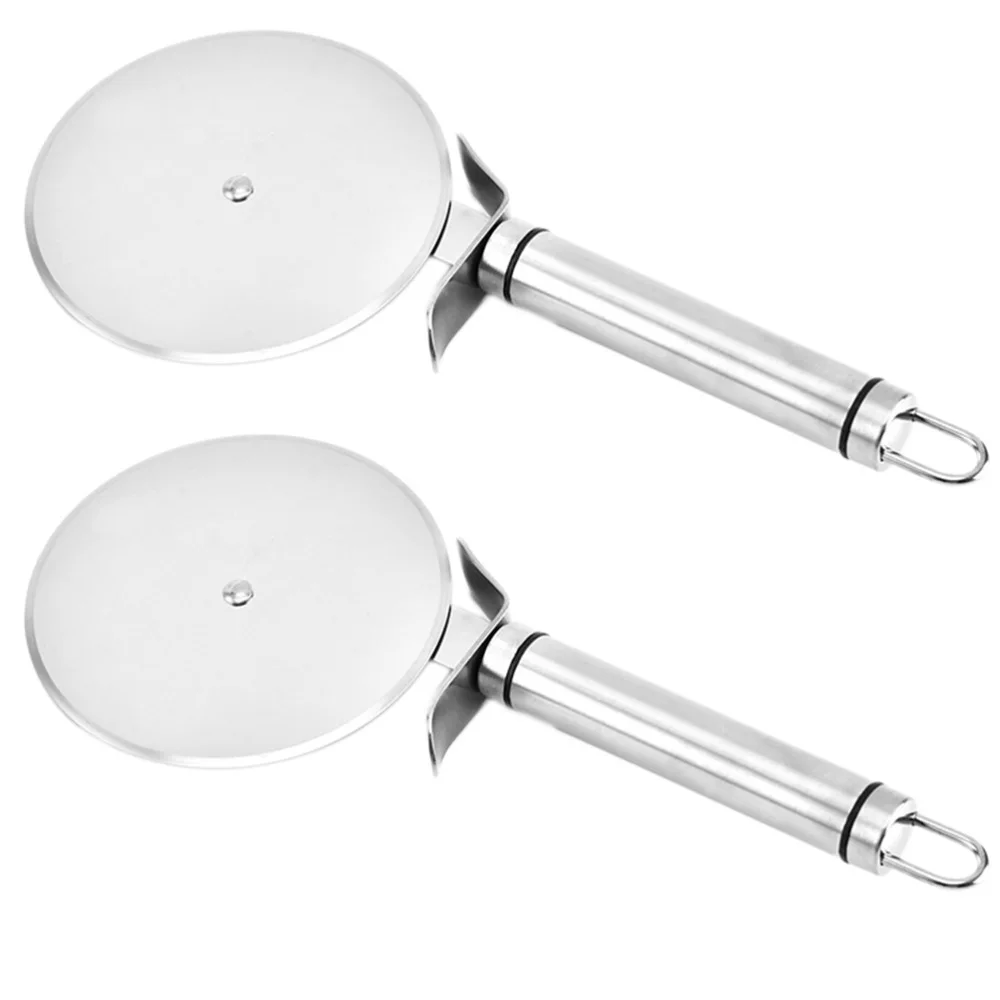 2 шт. резаки для пиццы из нержавеющей стали|Инструменты приготовления пиццы| |