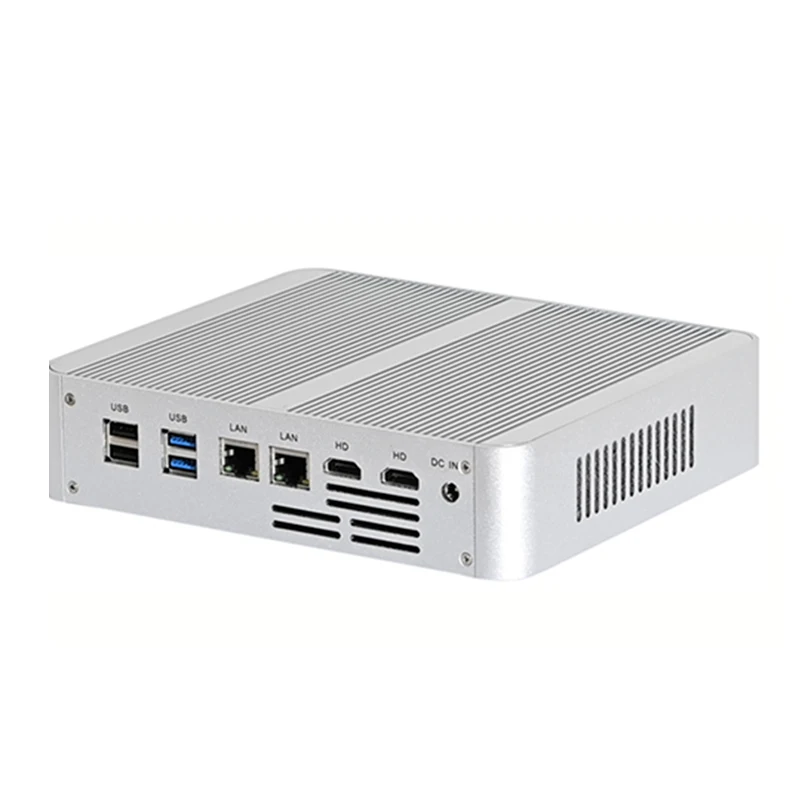 Мини-ПК 10-го поколения Intel Core i7 1065G7 i5 1035G4 Windows 10 2xHDMI2.0 2xlan SD оптический SPDIF 8 * USB