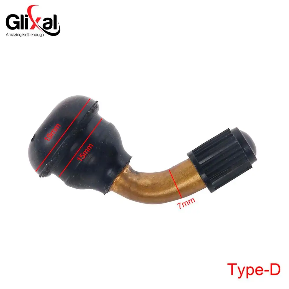 

Glixal Универсальный стержень клапана шины для скутера мопеда мотоцикла ATV Go-Kart трехколесный велосипед карманный велосипед Байк бескамерные шины