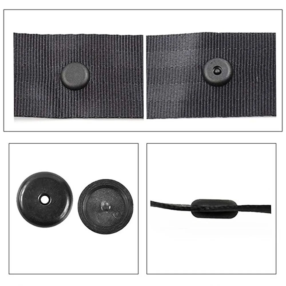 10 пар Кнопка заклёпка ограничитель для ремня безопасности автомобильного