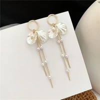 fairy petals long tassel earings fashion jewelry