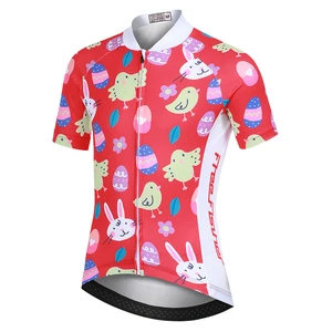 Girls Cycling Short Sleeve Jersey MTB Riding Bicycle Tops for Kids Mesh Breathable Soft Boys Biking Outdoor Sportswear