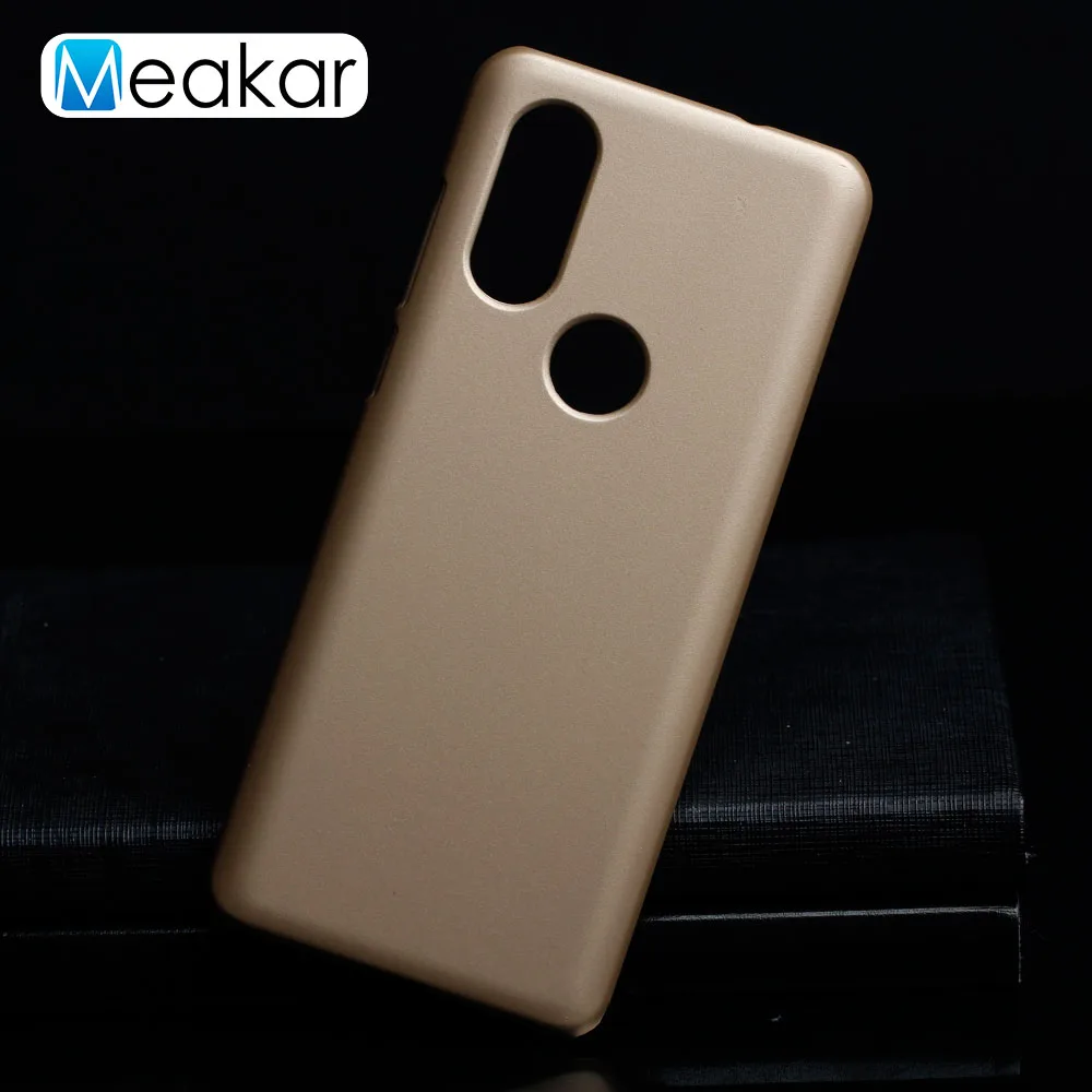 Матовая Пластик Coque 5.86For мото один чехол для Motorola Moto один P30 P40 видение Мощность играть Примечание телефона чехол-лента на заднюю панель - Цвет: Golden