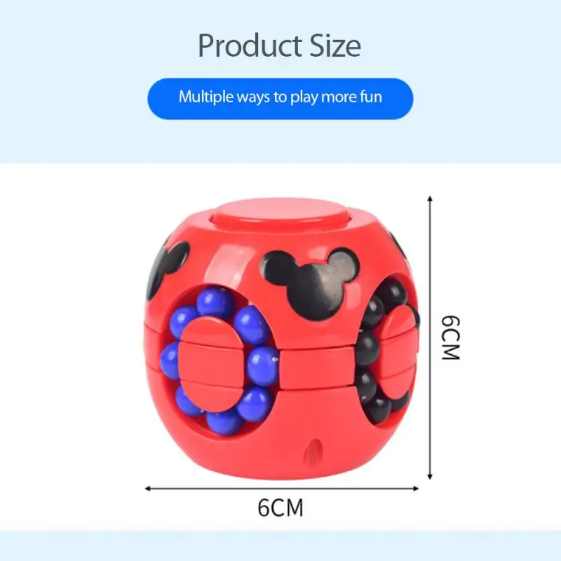 Развивайте интеллект Гамбург куб игрушка стресс спина Пальчиковый гироскоп