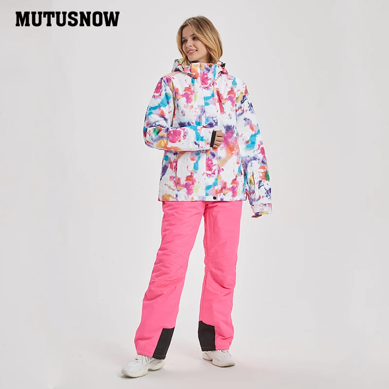 Уличный лыжный костюм высокого качества Женские ветрозащитные