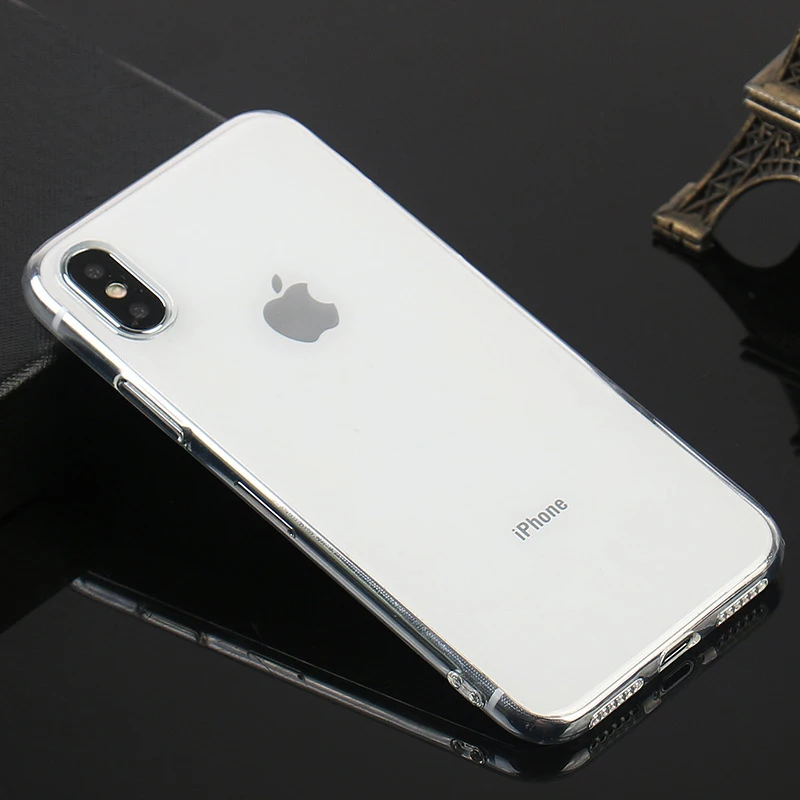 Прозрачный чехол для iPhone 11 Pro Max силиконовый мягкий прозрачный телефона |