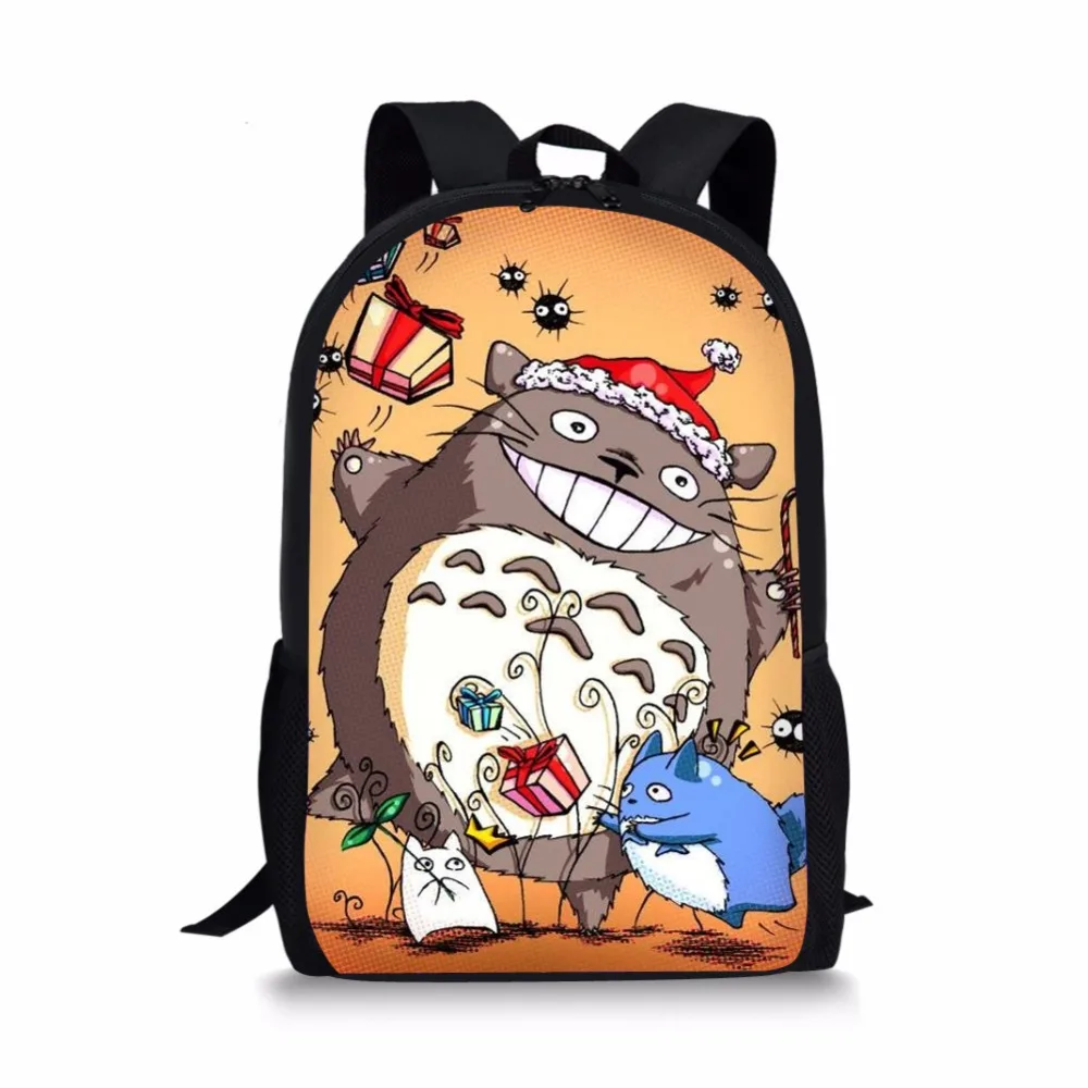 Восхитительные рюкзаки Totoro школьные сумки японского аниме для девочек и