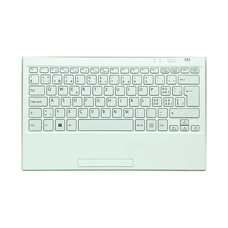 Оригинальная новая беспроводная Bluetooth клавиатура немецкая швейцарская для SONY VAIO