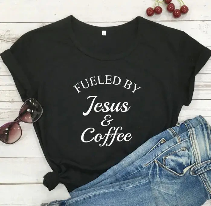 Женская футболка с коротким рукавом принтом и надписью | одежда