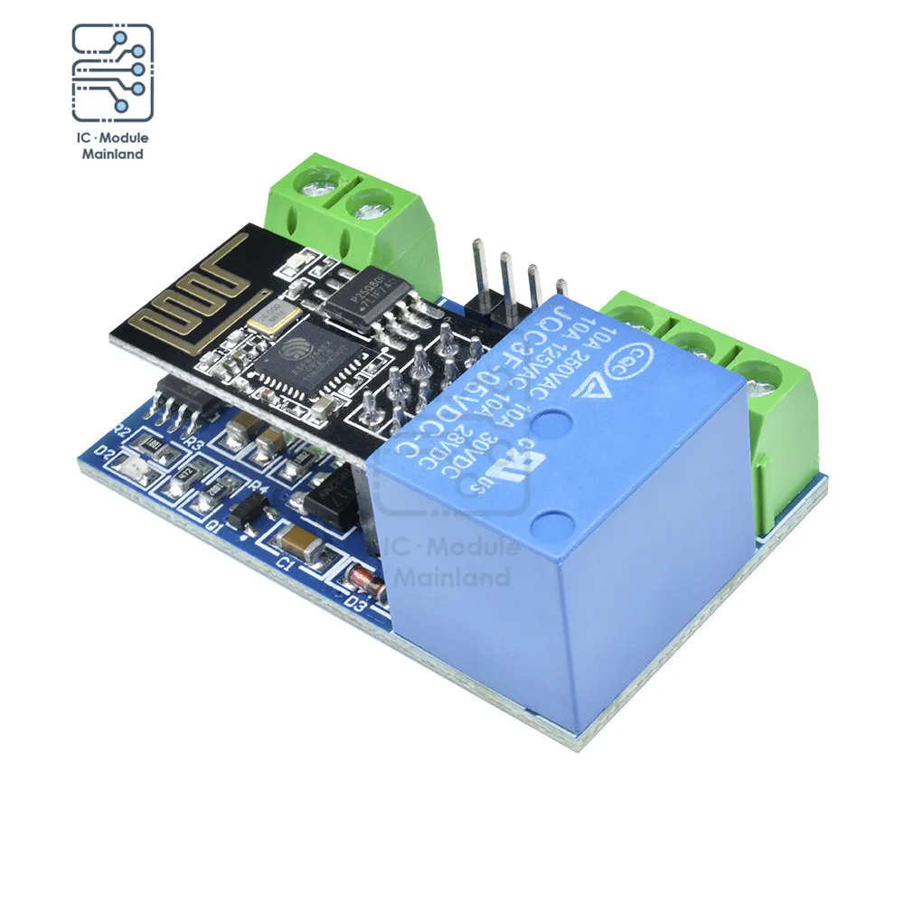 5V ESP8266 ESP-01 Wifi релейный модуль Беспроводная плата WIFI для Smart Home IOT APP контроллер