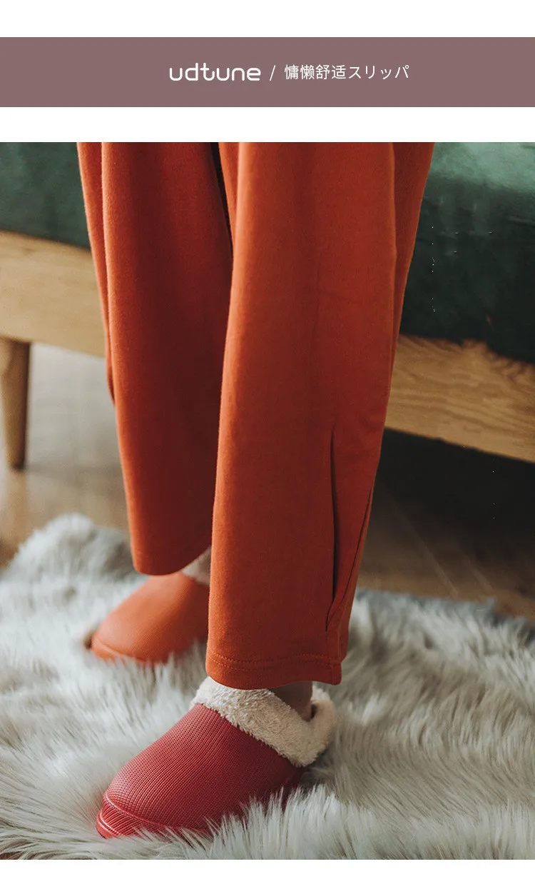 Новинка года; Модные женские домашние тапочки из ЭВА; теплые меховые тапочки; плюшевые домашние тапочки; женские зимние Тапочки