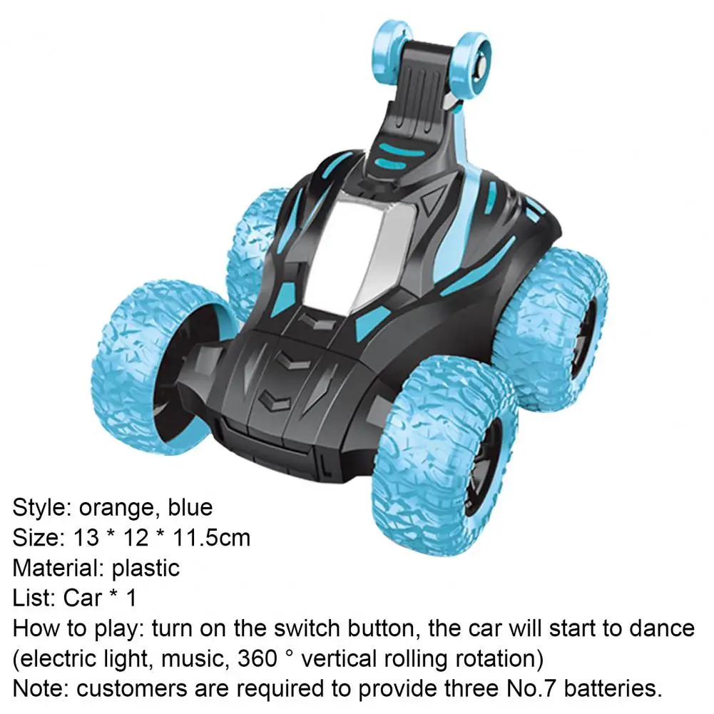 

Dump Truck 360 Degree Rotating Children Gift Plastic Cement Light Concert Rollover Truck Toy for Interactive Play