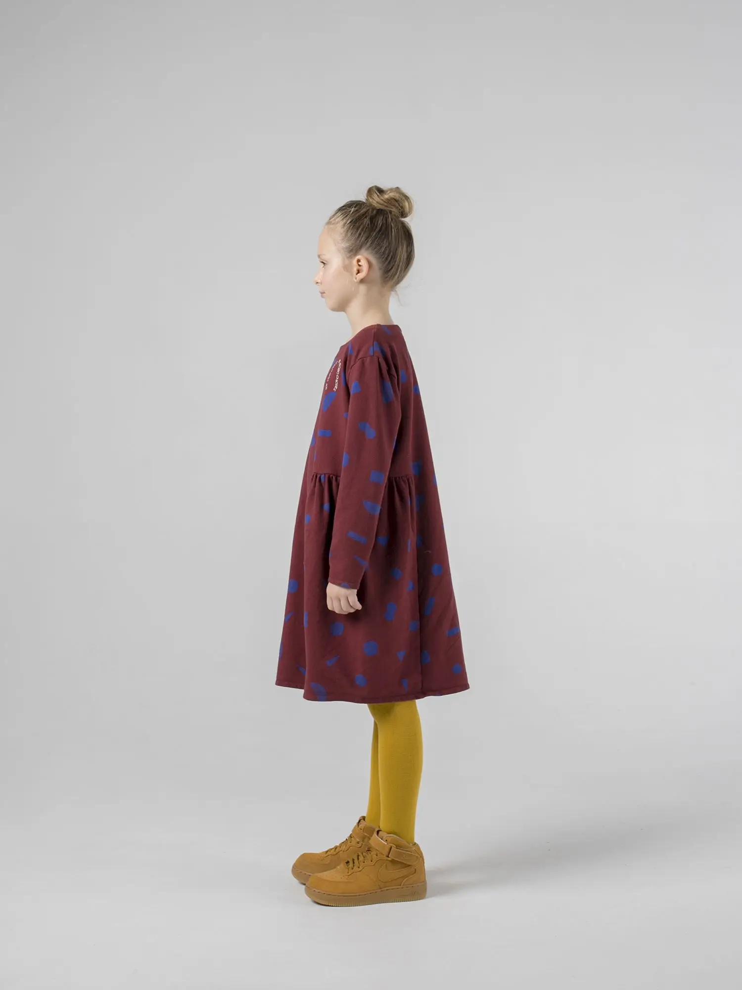 Комплект детской одежды Осень-зима 2021 платье для девочек чулки колготки юбка