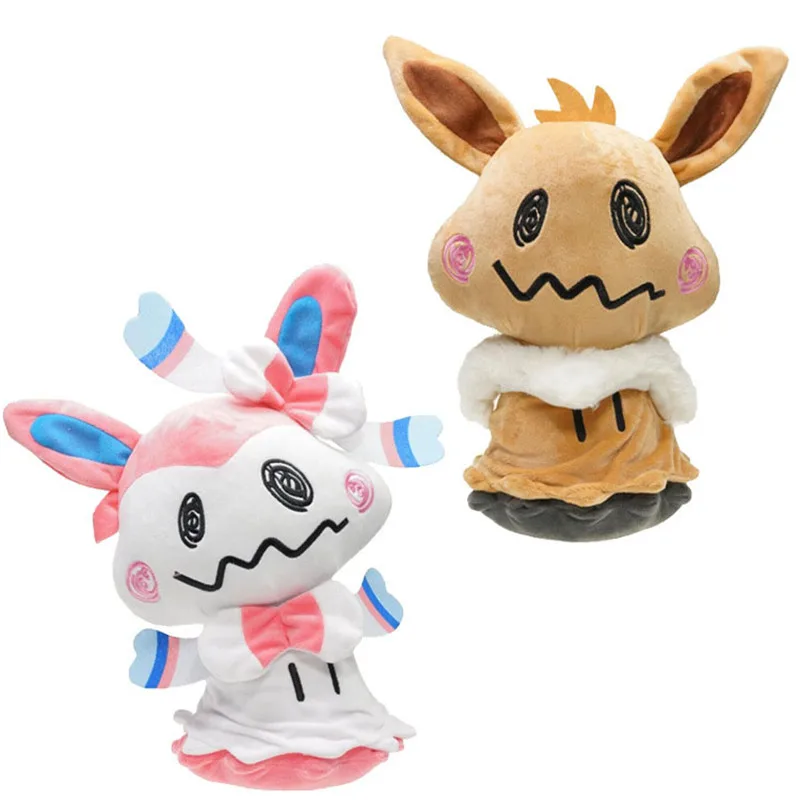 

Мягкие игрушки в виде покемона и плюшевых животных Eevee Vaporeon Flareon Jolteon, фигурка из мультфильма, кавайные игрушки для детей