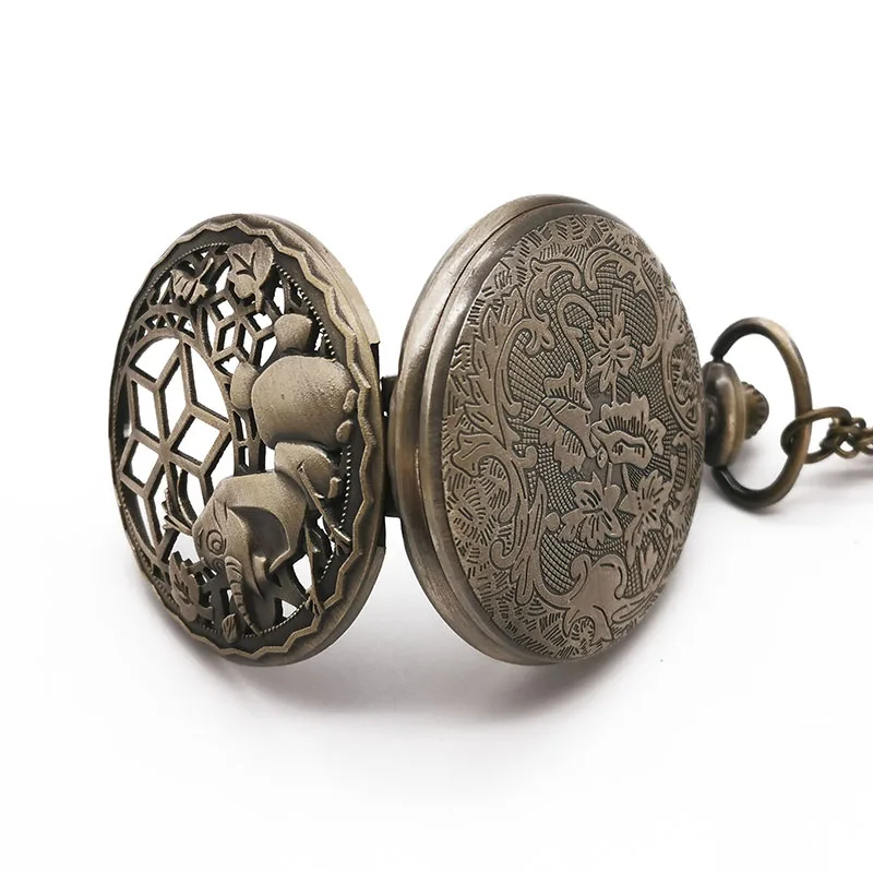 Стимпанк красивые кварцевые карманные часы принцессы Детские винтажные