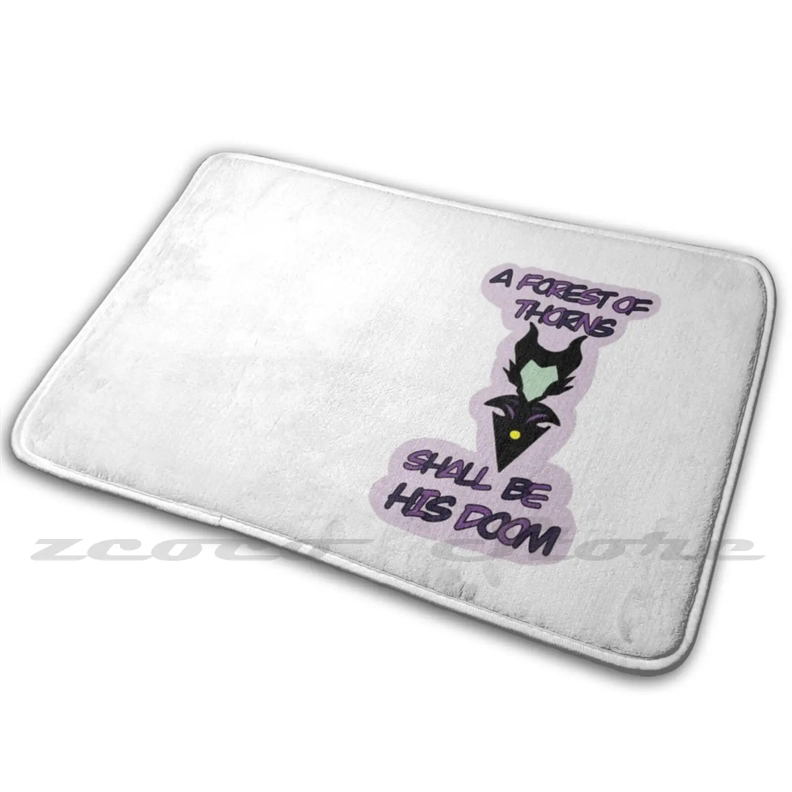 Мягкий коврик с лесом шипов Противоскользящий для двери ковер поглощением воды