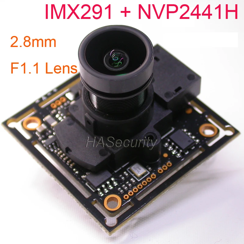 F1.1/2 8 мм объектив AHD H (1080P) / CVBS(D1) 1/2.8 &quotSTARVIS IMX291 CMOS + NVP2441 CCTV камера модуль печатной