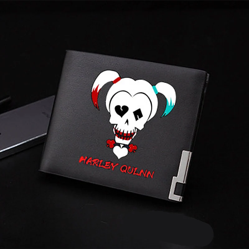 

New Style Money Bag Anime Printing Pu Leather Short Wallet Printing Purse ID Card Holder Gift for Teens Men Women 2019