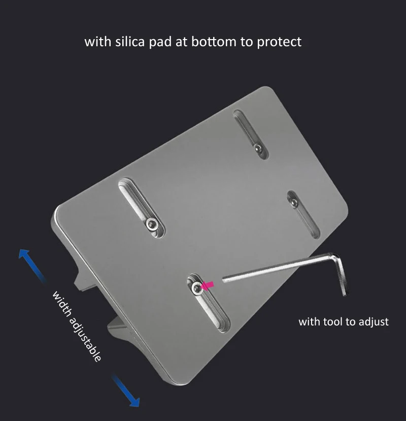 Оригинальная универсальная подставка для планшета вертикальная настольная с