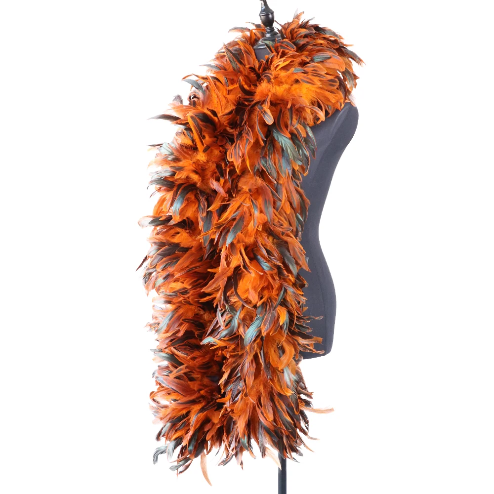 2 м/лот Куриные перья Боа петушиное перо Шаль Шарф для карнавальных платьев