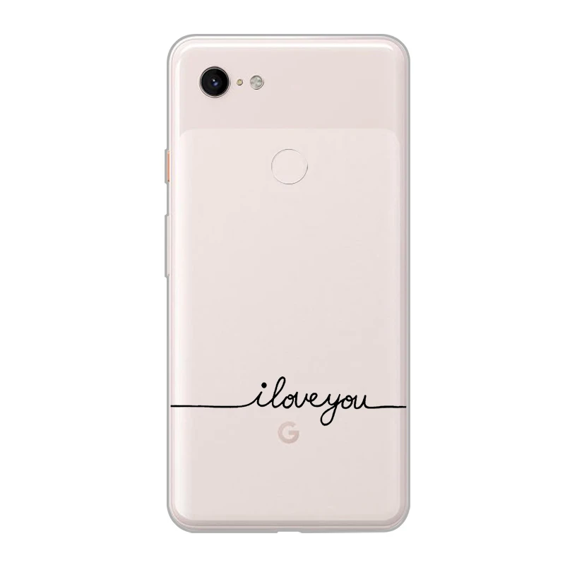 

ciciber Phone Case for Google Pixel 4 3 XL Soft Silicone Cover for Google Pixel 2 3a XL Funda Portuguese Words Coque Capinha
