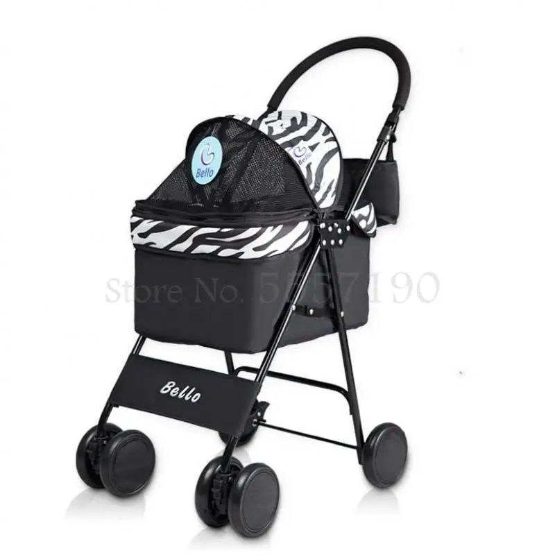 Легкая Складная коляска для домашних животных маленькая компактная